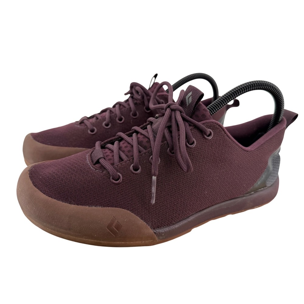 Black Diamond‎ Circuit Womens 9 Approach Shoes Bordeaux Knit Climbing Sneakers